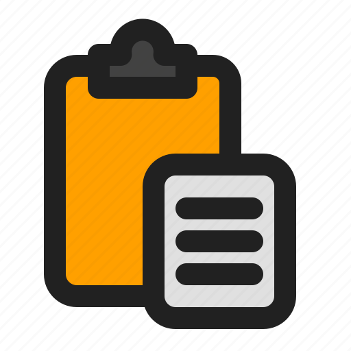 Paste, clipboard, file, document, text, paragraph, data icon - Download on Iconfinder