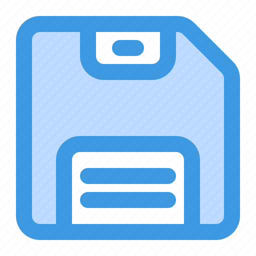 Save, floppy, disk, data, storage, file, document icon - Download on Iconfinder