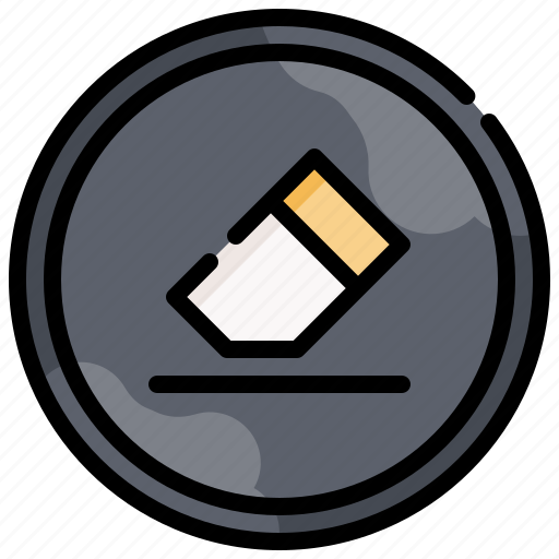 Eraser, remove, edit, tools, delete icon - Download on Iconfinder