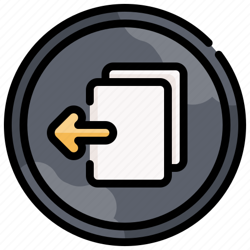 Export, file, arrow, document, option icon - Download on Iconfinder