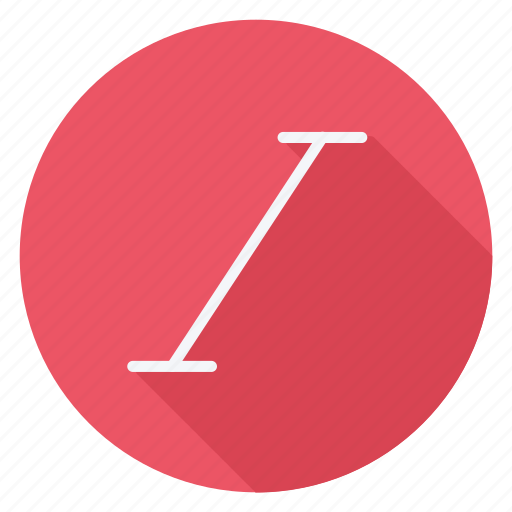 Align, email, mail, sign, text, type, italic icon - Download on Iconfinder