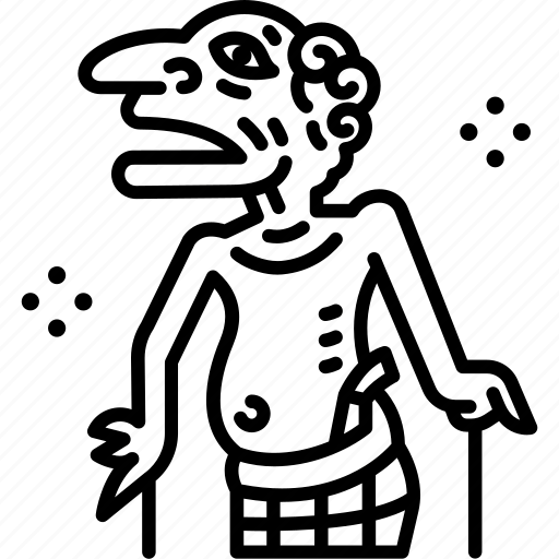 Character design, character, old age, man, shadow play, arts icon - Download on Iconfinder
