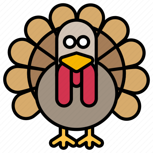 Thanksgiving, turkey, bird, animal icon - Download on Iconfinder