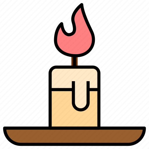 Thanksgiving, candle, light, flame icon - Download on Iconfinder