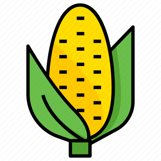 Thanksgiving, corn, vegetable, food, maize icon - Download on Iconfinder