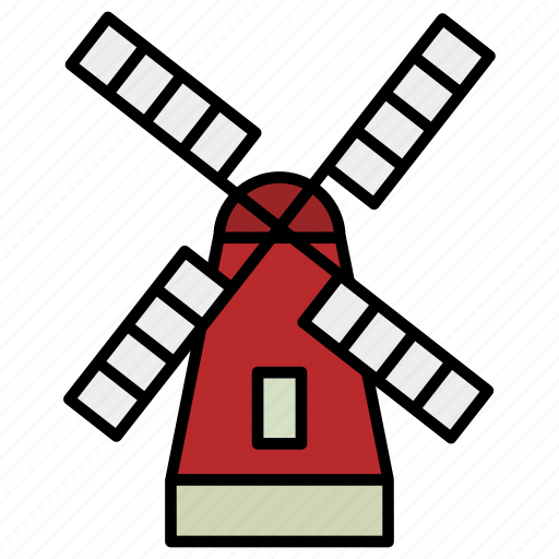 Thanksgiving, windmill, turbine, farm, power icon - Download on Iconfinder
