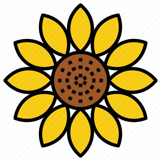 Thanksgiving, flower, nature, sunflower icon - Download on Iconfinder