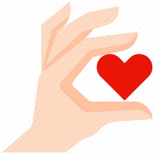 Thanksgiving, heart, love, hand, giving, donation icon - Download on Iconfinder