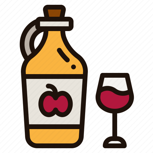 Cider, alcohol, food, alcoholic, drink, juice, fruit icon - Download on Iconfinder