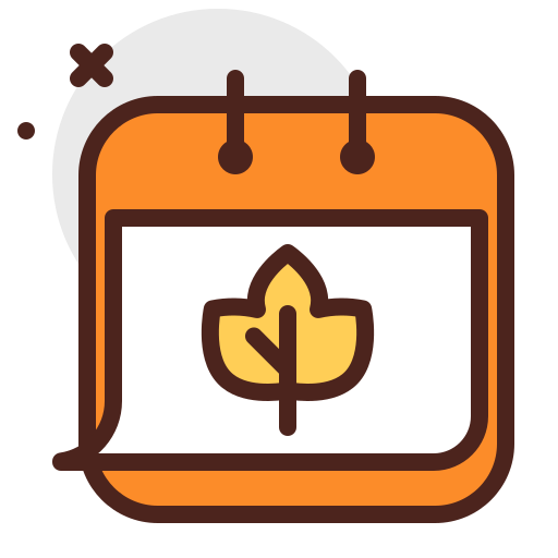 Calendar, fall, holiday, autumn, tradition icon - Free download