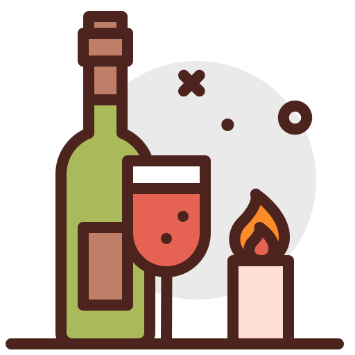 Drink, candle, fall, holiday, autumn, tradition icon - Free download