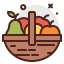 fruit, basket, fall, holiday, autumn, tradition 
