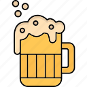 beer mug, beer, drink, alcohol, mug, beer-glass, beverage, glass, beer-pint