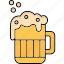 beer mug, beer, drink, alcohol, mug, beer-glass, beverage, glass, beer-pint 