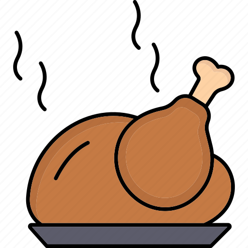 Chicken, food, meat, meal, non-veg, cooking, dinner icon - Download on Iconfinder