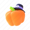pumpkin, 2, thanksgiving, party, harvest