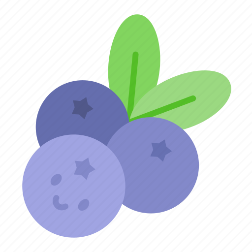 Blueberry, berry, fruit, berries, blueberries, fresh, harvest icon - Download on Iconfinder