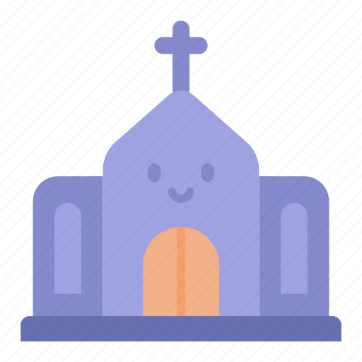 Church, cross, christian, building, catholic, religion, chapel icon - Download on Iconfinder