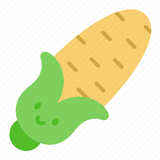 Corn, vegetable, food, corncob, fresh, harvest, grain icon - Download on Iconfinder