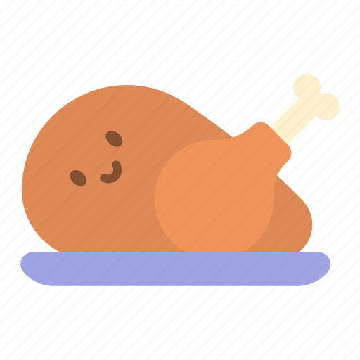 Turkey, roasted turkey, roasted chicken, chicken, food, roast, cook icon - Download on Iconfinder