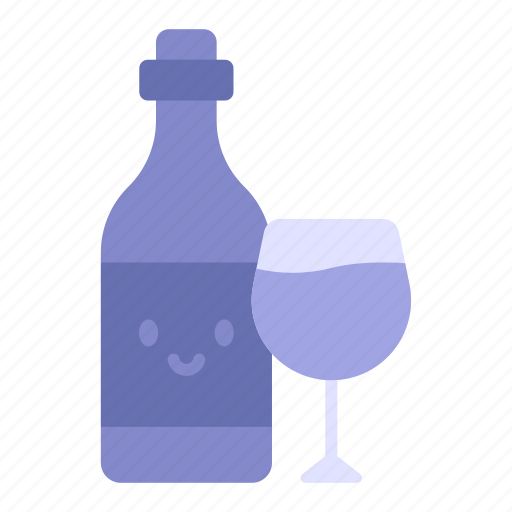 Wine, grape, drink, glass, bottle, alcohol, champagne icon - Download on Iconfinder