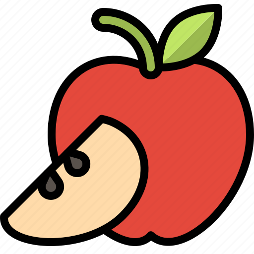 Apples, fruits, healthy, red apple icon - Download on Iconfinder