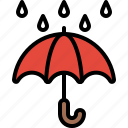 forecast, rain, rainy, umbrella, weather, wet