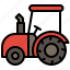 harvest, tractor, truck, vehicle 