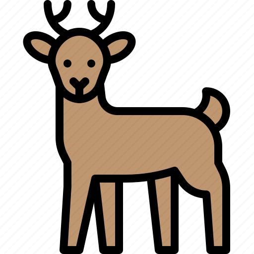 Christmas, deer, reindeer, sled, winter, xmas icon - Download on Iconfinder