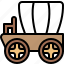 cart, horse-drawn omnibus, horsecar, housebus, vehicle, wagonnette 