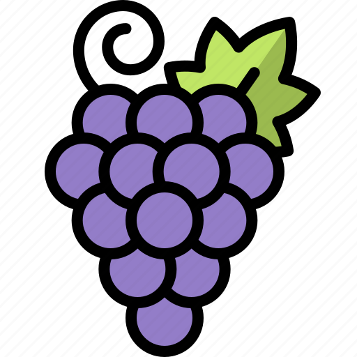 Fresh, fruit, grape, sweet icon - Download on Iconfinder