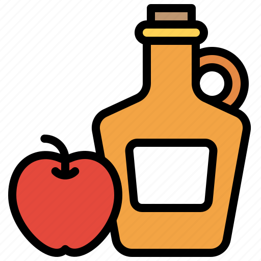Apple vinegar, apples, beverage, fruit, healthy, juice icon - Download on Iconfinder