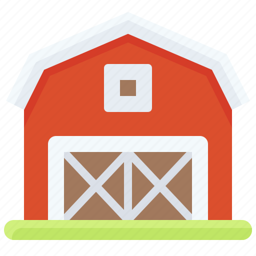 Building, farm shed, house, livestock, red house icon - Download on Iconfinder