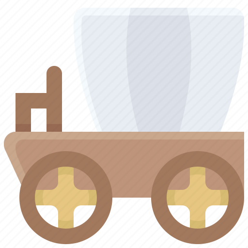 Cart, horse-drawn omnibus, horsecar, hoursebus, vehicle, wagonnette icon - Download on Iconfinder