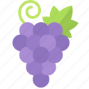 fresh, fruit, grape, sweet