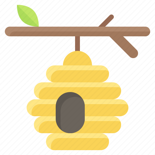Bee, beehive, honey, honeycomb, nature, sweet icon - Download on Iconfinder
