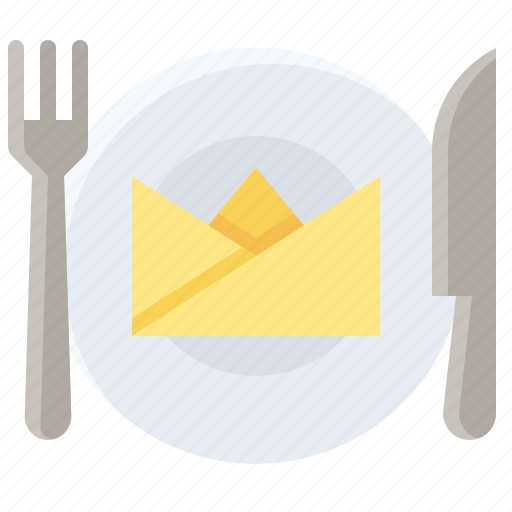 Cutlery, dinner, fork, meal, napkin, restaurant icon - Download on Iconfinder