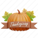 thanksgiving, pumpkin, leaves, celebration 
