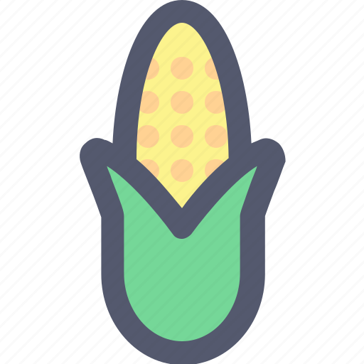 Cooking, corn, food, gastronomy, kitchen, thanksgiving, vegetable icon - Download on Iconfinder