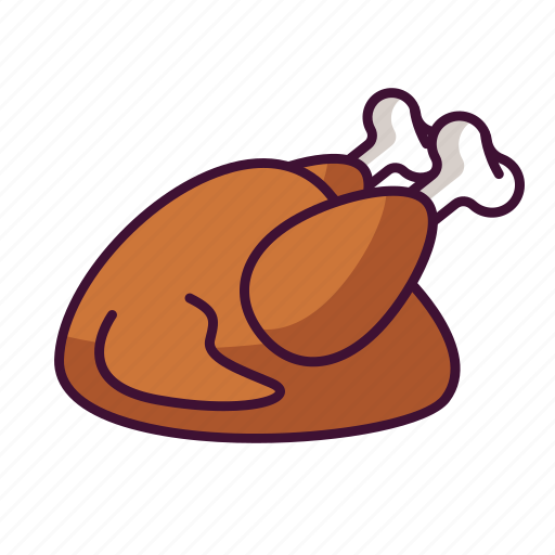 Cooked, turkey icon - Download on Iconfinder on Iconfinder