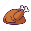 cooked, turkey 