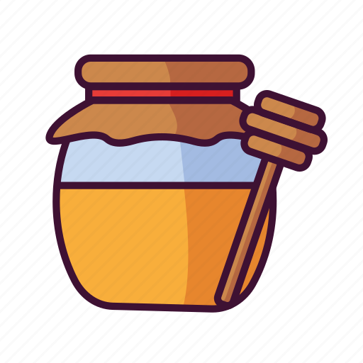 Honey, honeycomb, jar icon - Download on Iconfinder