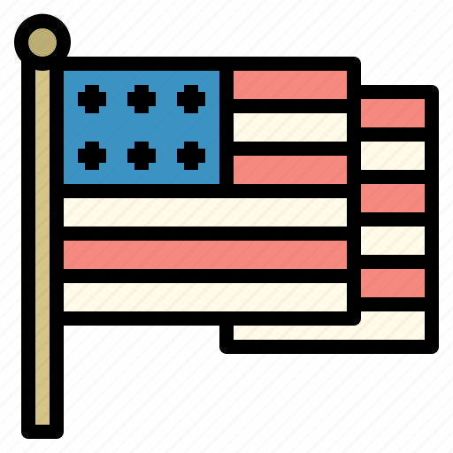 America, usa, flag, nation, country icon - Download on Iconfinder