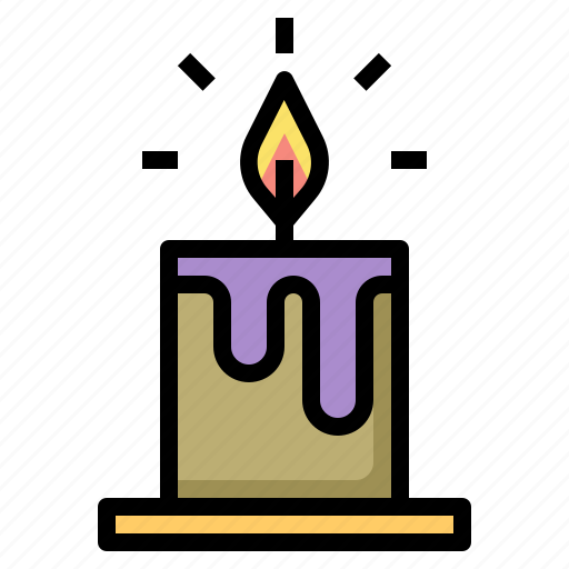 Candle, thanksgiving, illumination, light, worship icon - Download on Iconfinder