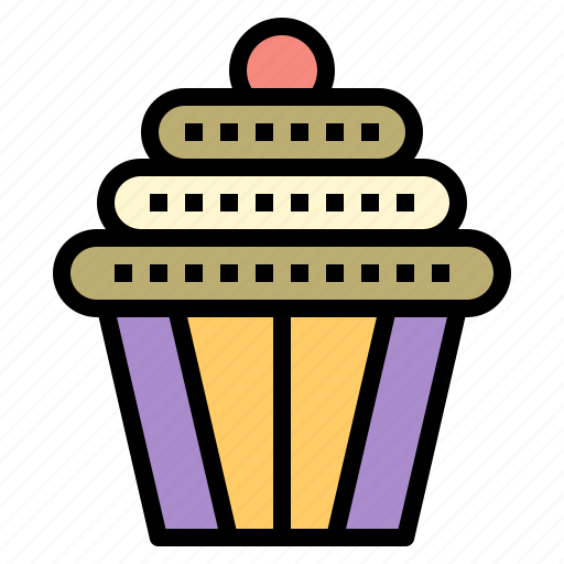 Cupcake, sweet, dessert, bakery, thanksgiving icon - Download on Iconfinder