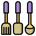 kitchenware, cooking, spatula, ladle, cook