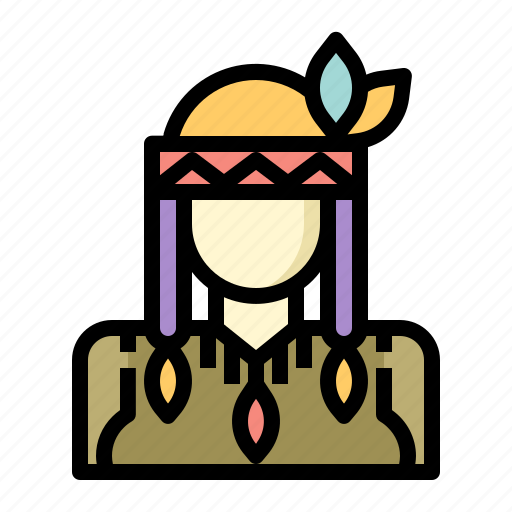 Native, american, indian, costume, culture icon - Download on Iconfinder