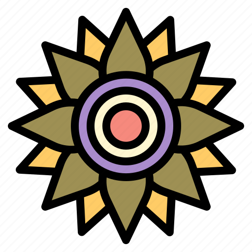 Sunflower, flower, thanksgiving, petals icon - Download on Iconfinder