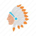 head dress, indian chief, indian man, native american 