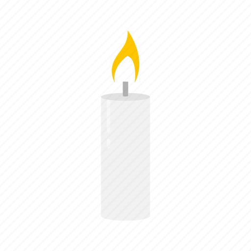 Candle, dinner candle, fire, light icon - Download on Iconfinder